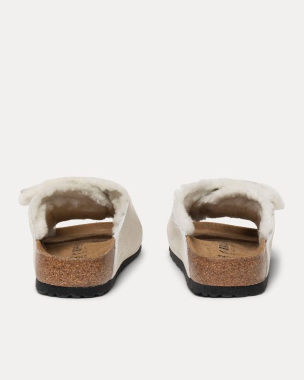 STÜSSY & BIRKENSTOCK SOLANA SHEARLING SLIDE - Image 4