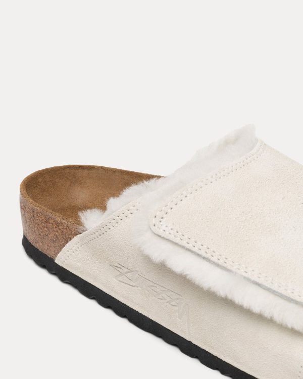 STÜSSY & BIRKENSTOCK SOLANA SHEARLING SLIDE - Image 6