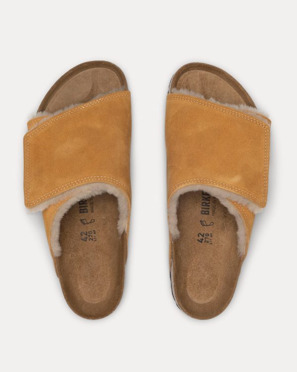 STÜSSY & BIRKENSTOCK SOLANA SHEARLING SLIDE - Image 3