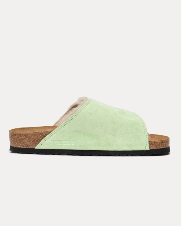 STÜSSY & BIRKENSTOCK SOLANA SHEARLING SLIDE - Image 2