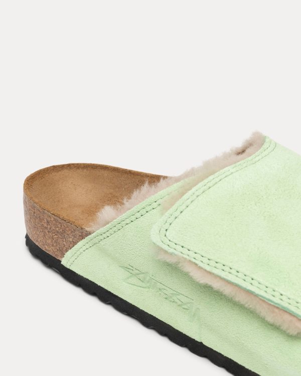 STÜSSY & BIRKENSTOCK SOLANA SHEARLING SLIDE - Image 6