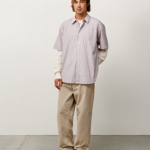 BOXY SS SHIRT 8 BALL STRIPE