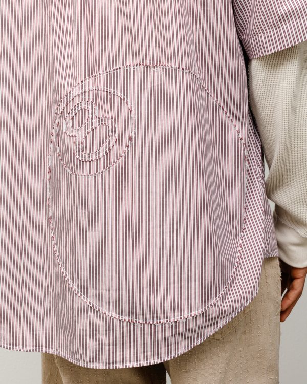 BOXY SS SHIRT 8 BALL STRIPE - Image 3