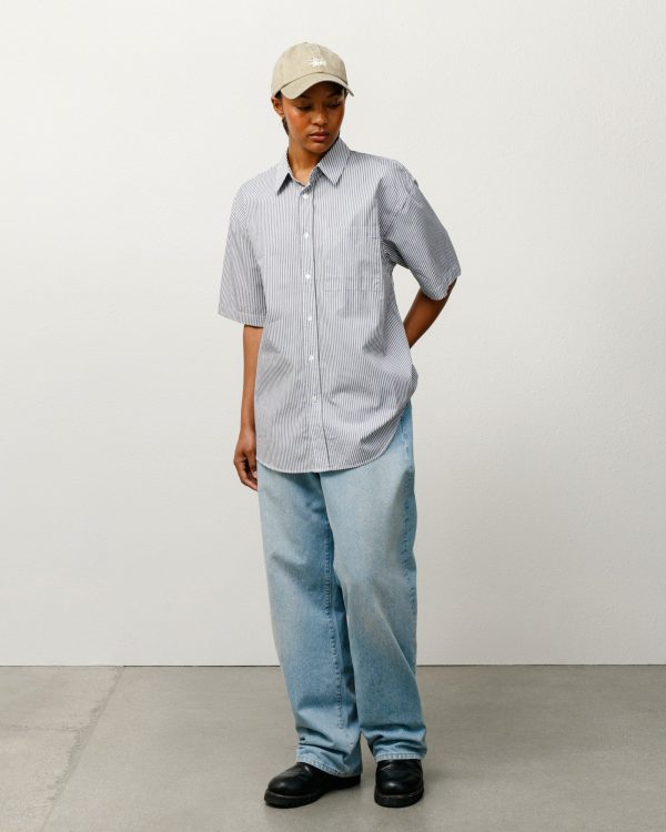 BOXY SS SHIRT 8 BALL STRIPE - Image 4