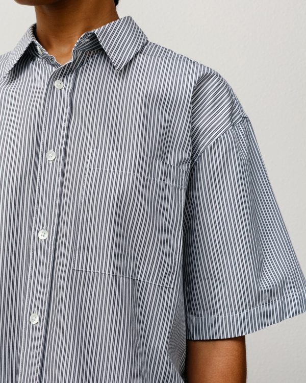 BOXY SS SHIRT 8 BALL STRIPE - Image 5
