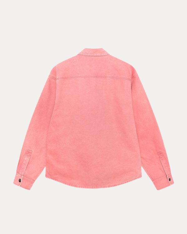 HEAVY WASHED CANVAS SHIRT - Image 7