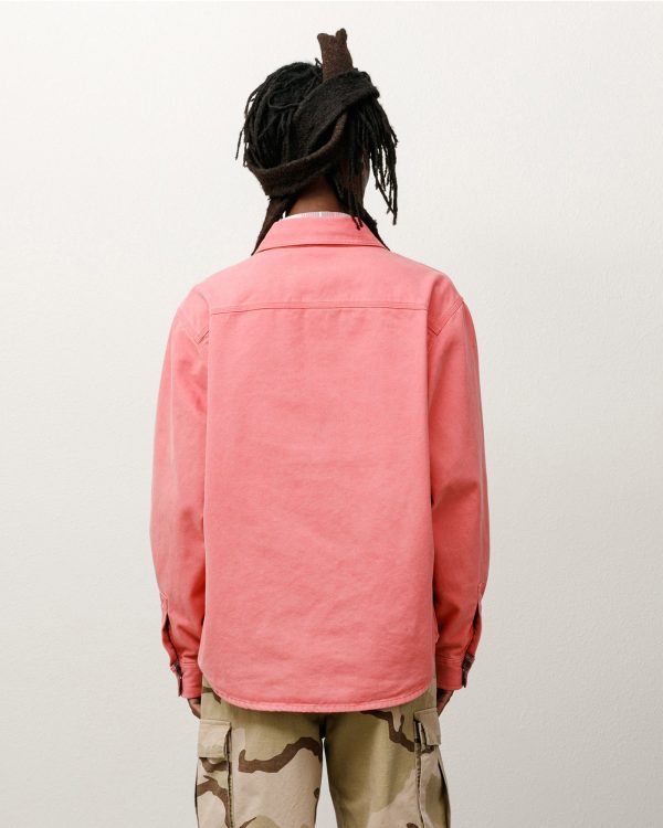 HEAVY WASHED CANVAS SHIRT - Image 2