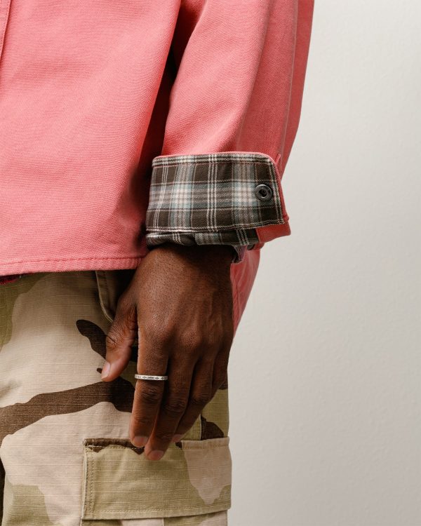 HEAVY WASHED CANVAS SHIRT - Image 3