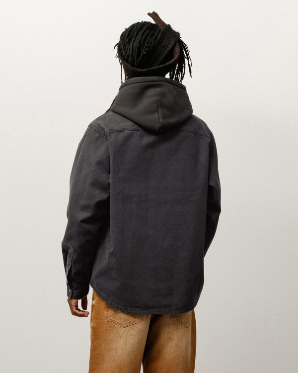 HEAVY WASHED CANVAS SHIRT - Image 2