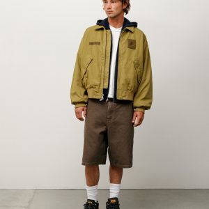 WORK SHORT WASHED CANVAS