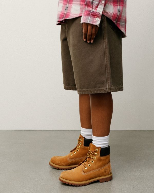 WORK SHORT WASHED CANVAS - Image 6
