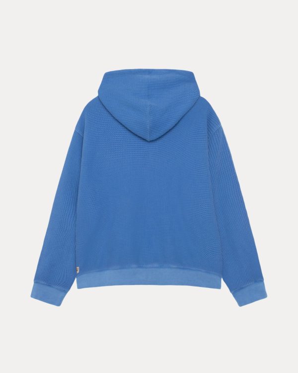 DOUBLE LAYER WAFFLE ZIP HOODIE - Image 7
