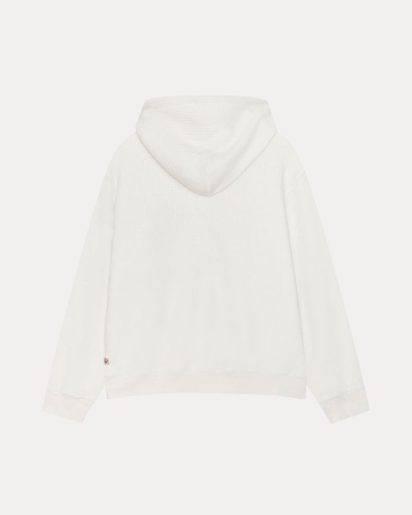 DOUBLE LAYER WAFFLE ZIP HOODIE - Image 7