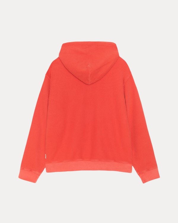 DOUBLE LAYER WAFFLE ZIP HOODIE - Image 6