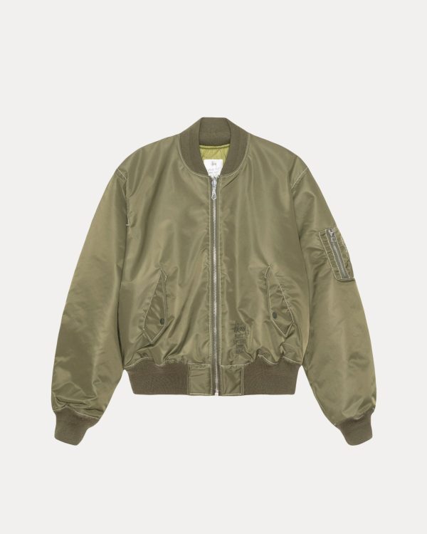 BUILT REVERSIBLE BOMBER JACKET