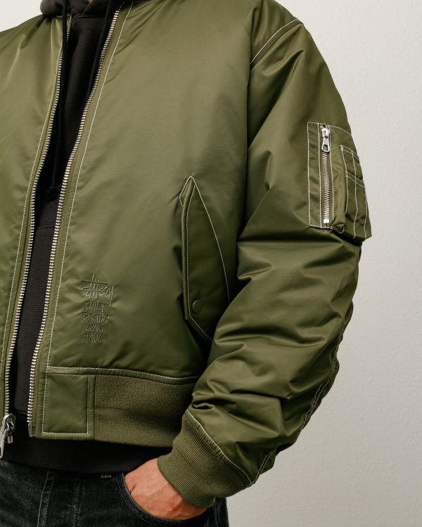 BUILT REVERSIBLE BOMBER JACKET - Image 6