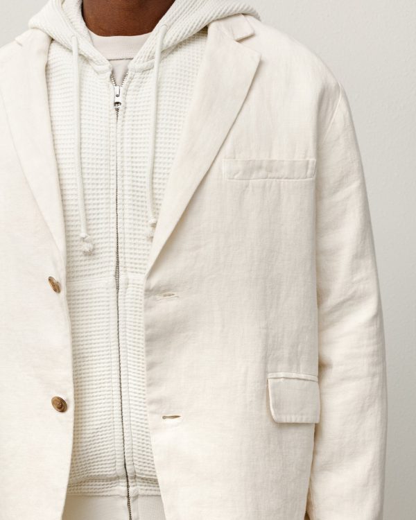 BLAZER TEXTURED LINEN - Image 3