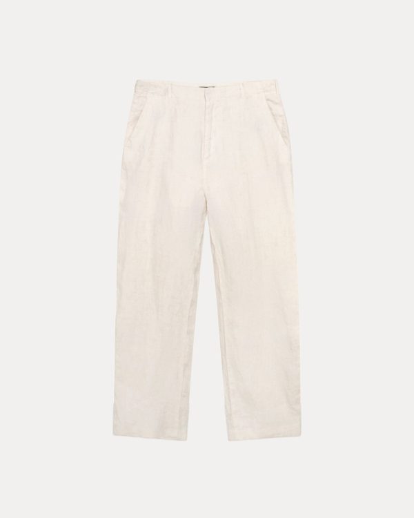 RELAXED TROUSER TEXTURED LINEN - Image 7