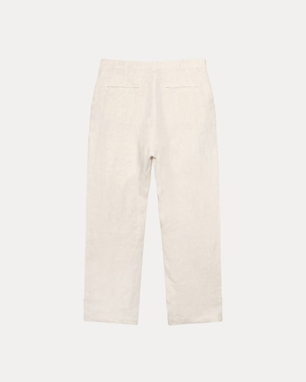 RELAXED TROUSER TEXTURED LINEN - Image 8