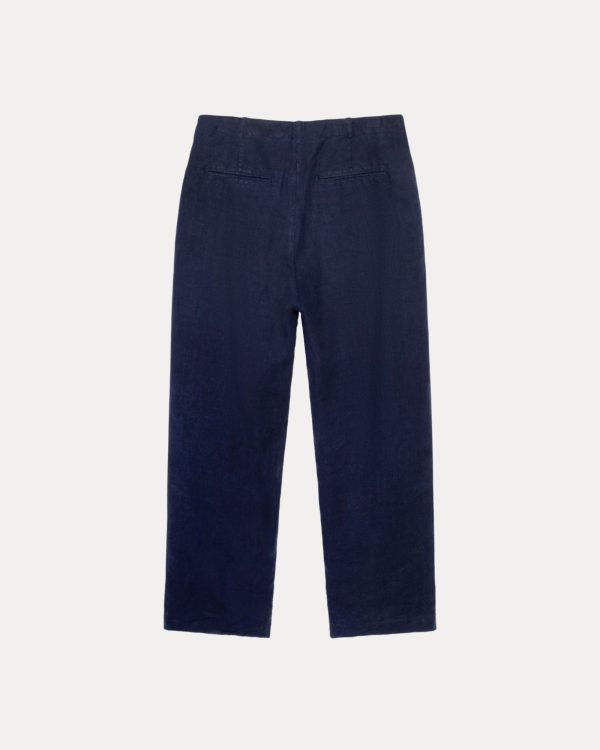 RELAXED TROUSER TEXTURED LINEN - Image 8