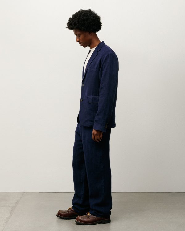 RELAXED TROUSER TEXTURED LINEN - Image 2