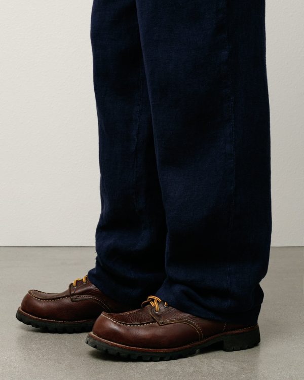 RELAXED TROUSER TEXTURED LINEN - Image 3
