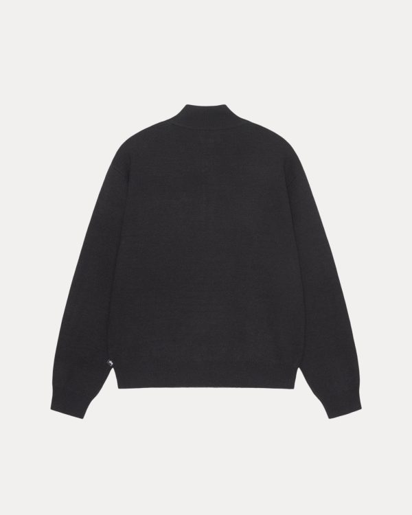 HALF ZIP MOCK NECK SWEATER - Image 2
