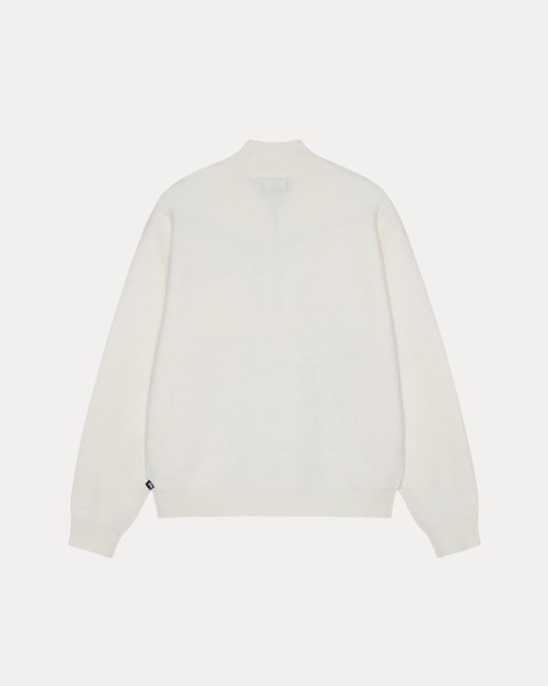 HALF ZIP MOCK NECK SWEATER - Image 2