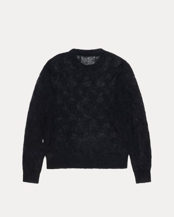 LOOSE KNIT CROSS CABLE SWEATER - Image 2