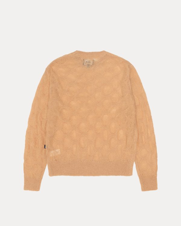 LOOSE KNIT CROSS CABLE SWEATER - Image 2