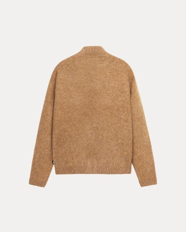 FULL ZIP BRUSHED MERINO SWEATER - Image 7