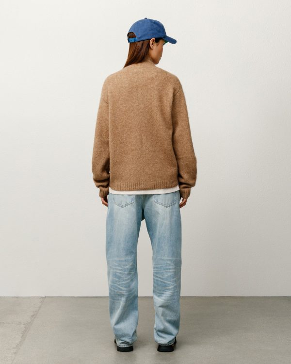 FULL ZIP BRUSHED MERINO SWEATER - Image 5