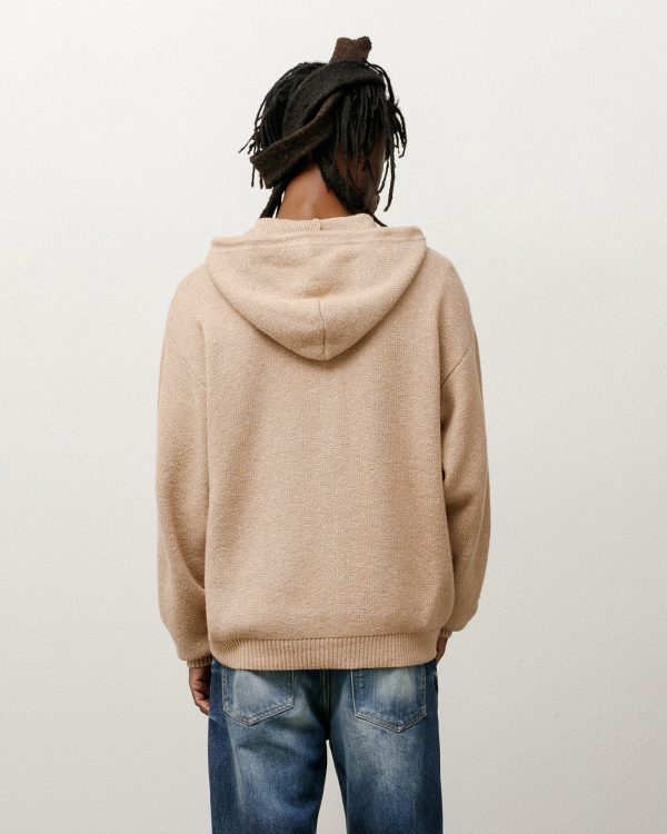 HOODED ZIP SWEATER - Image 2