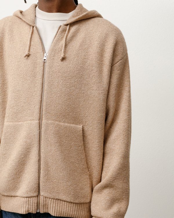HOODED ZIP SWEATER - Image 3
