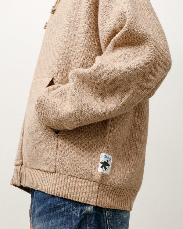 HOODED ZIP SWEATER - Image 4