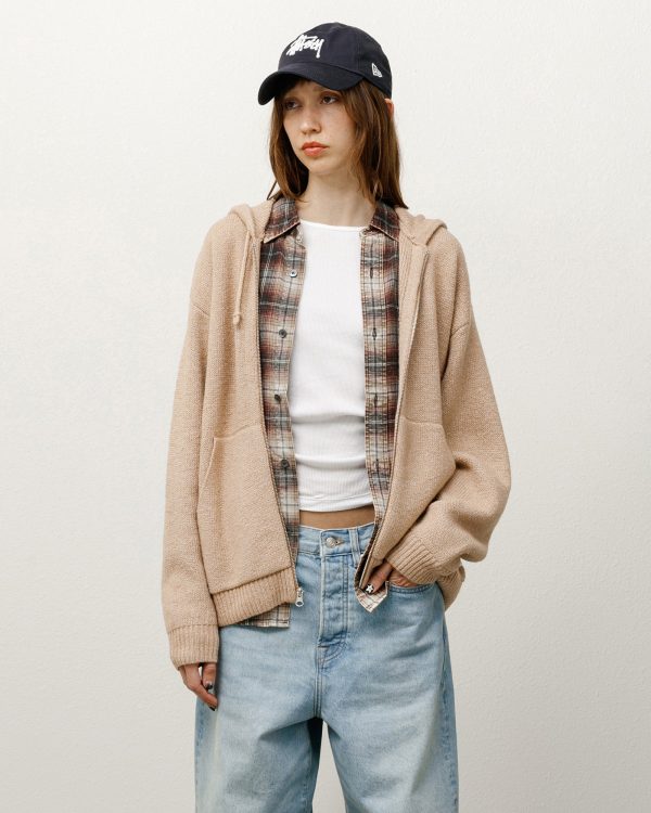 HOODED ZIP SWEATER - Image 5