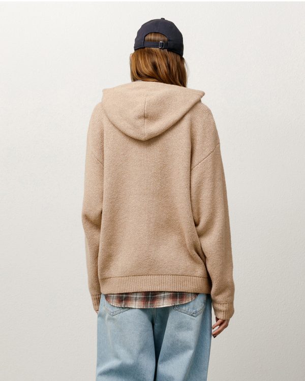 HOODED ZIP SWEATER - Image 6