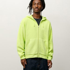 HOODED ZIP SWEATER