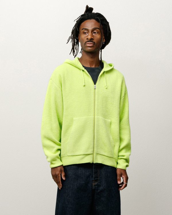 HOODED ZIP SWEATER
