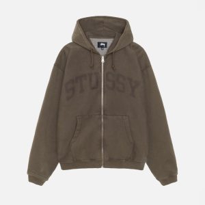 ZIP HOODIE FADED GRAPHIC