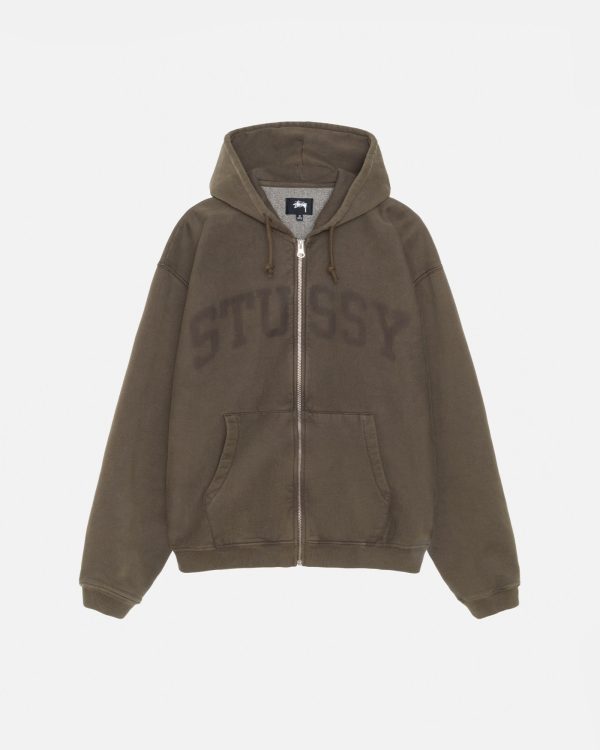 ZIP HOODIE FADED GRAPHIC
