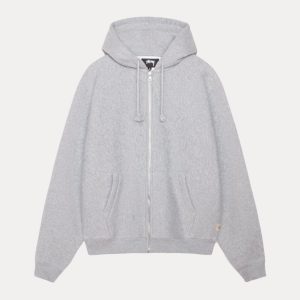 RELAXED ZIP HOODIE