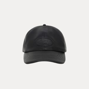 LOW PROFILE LEATHER STRAPBACK