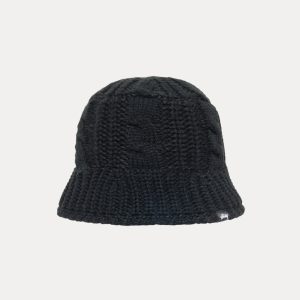 BUCKET HAT CABLE KNIT