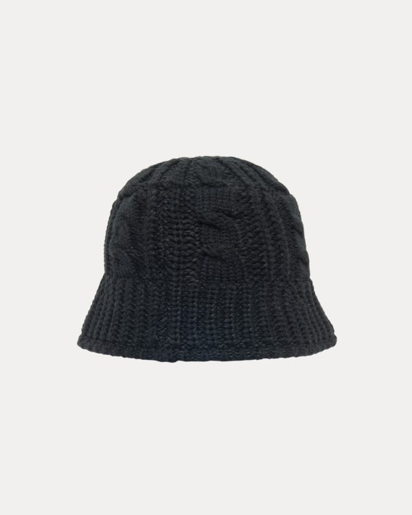 BUCKET HAT CABLE KNIT - Image 2