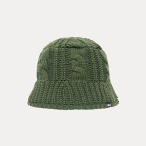 BUCKET HAT CABLE KNIT