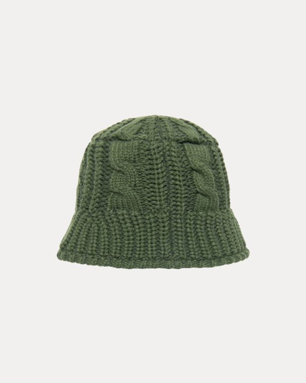 BUCKET HAT CABLE KNIT - Image 2
