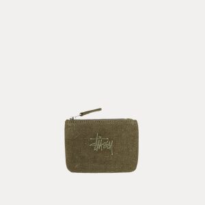 NEEDLE PUNCH COIN POUCH