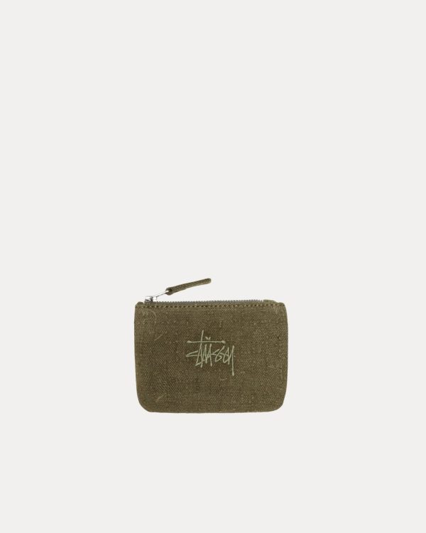 NEEDLE PUNCH COIN POUCH