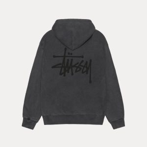 BASIC STÜSSY HOODIE PIGMENT DYED